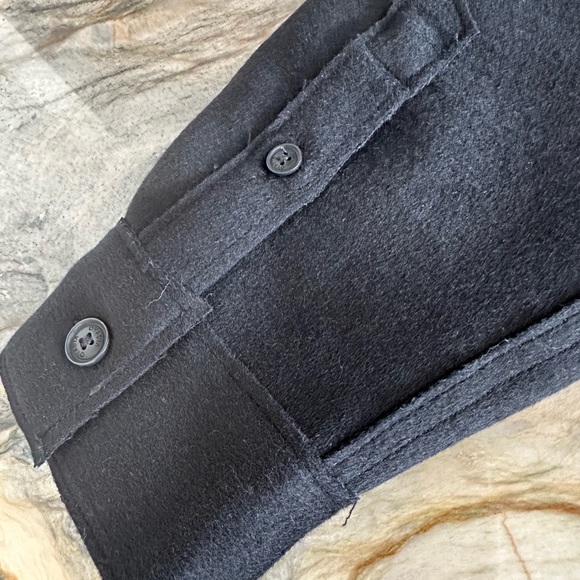 Ovadia and Sons IKE Men's Ike Military Wool Overshirt - Picture 12 of 12